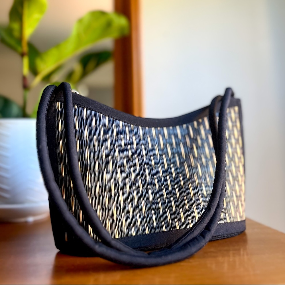 NEW ✨ Woven Bamboo Purse